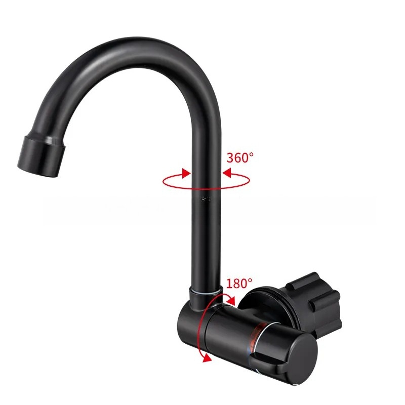 Basin Mixer Tap - Torneira Dobrável Preta para Pia de