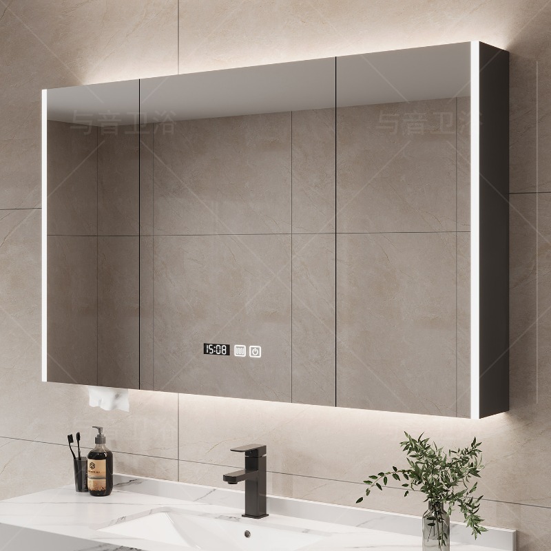Home Bathroom Organizer - Armário de Banheiro Moderno de Madeira