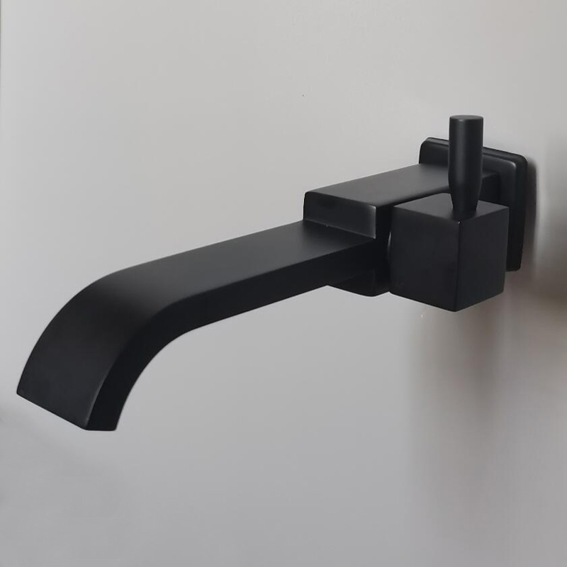Basin Mixer Tap - Torneira de água preta fria de