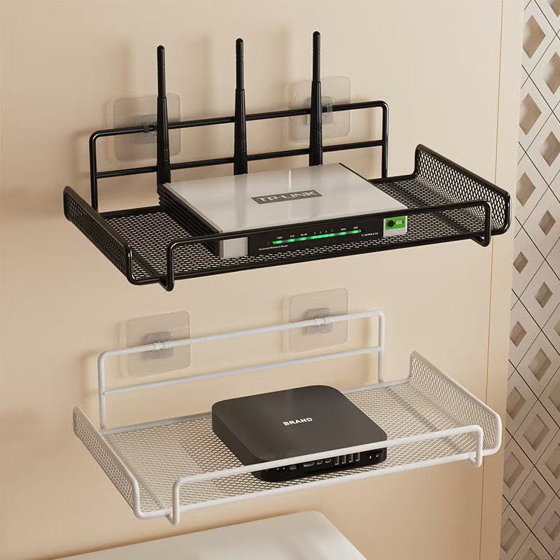 Home Bathroom Organizer - Suporte de parede para roteador, sem