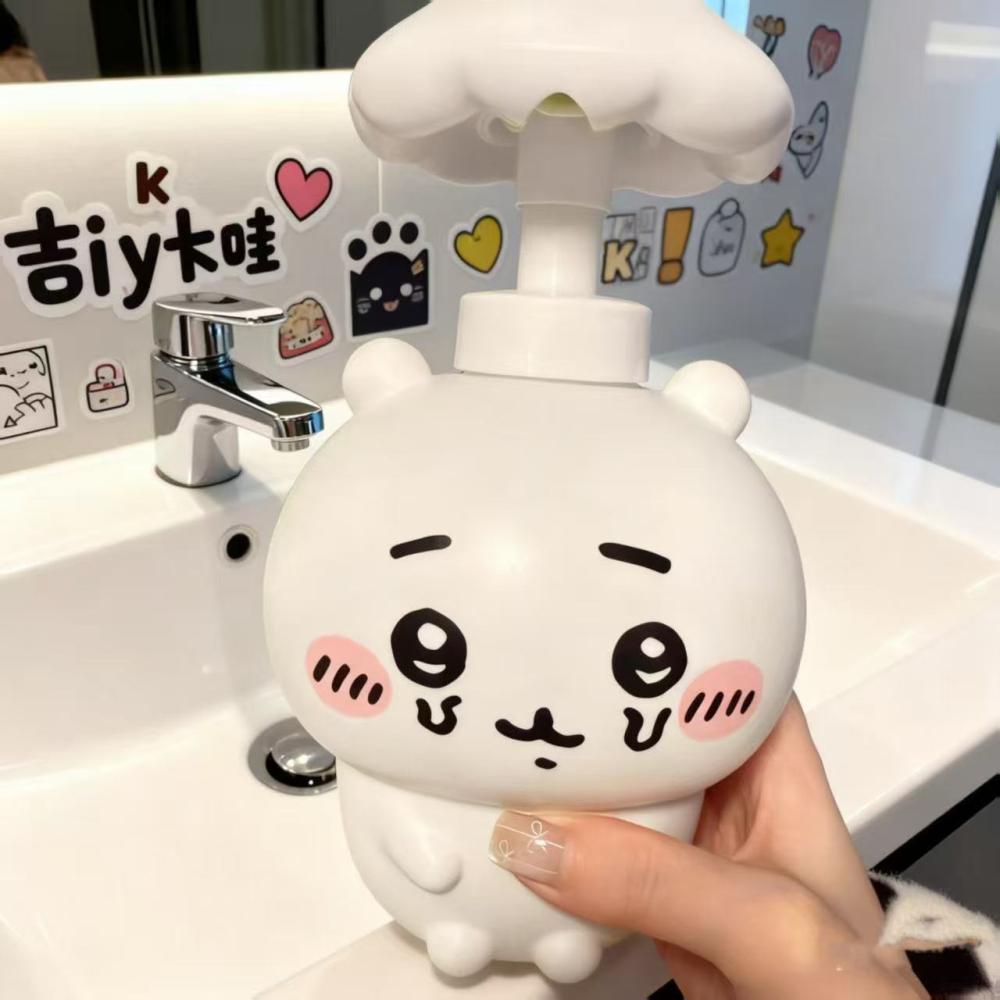 Home Edit Bathroom Storage - Garrafas Dispensadoras Hachiware Chiikawa Kawaii Usagi