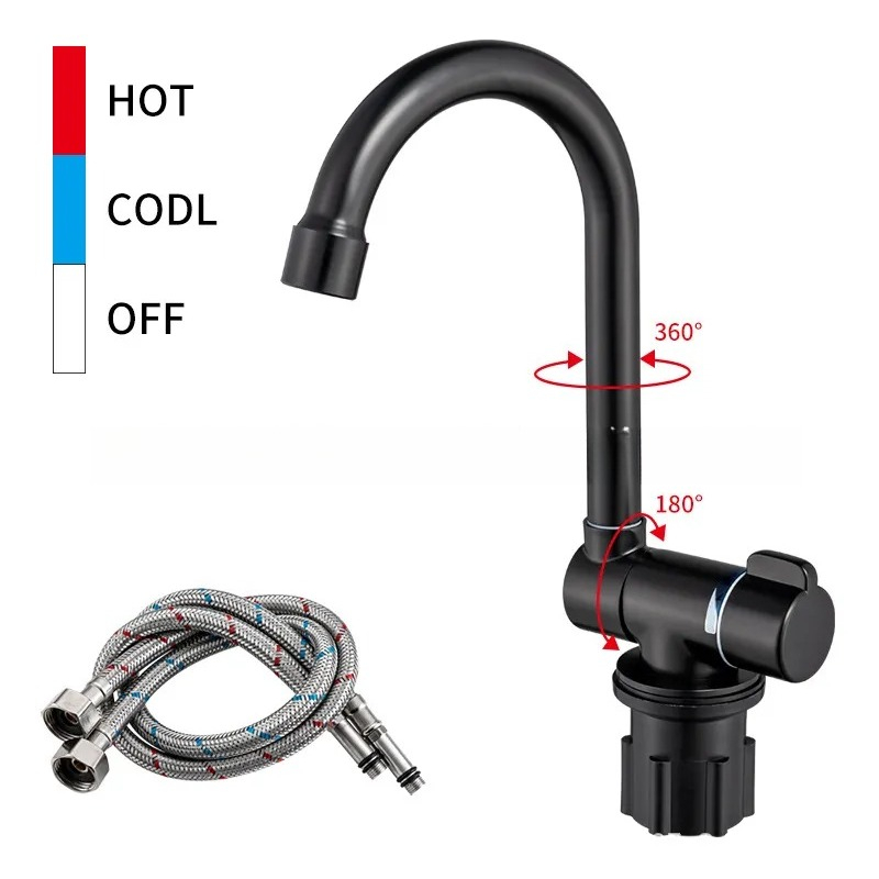 Torneira Dobrável Preta para P - Basin Mixer Tap avaliação e preço