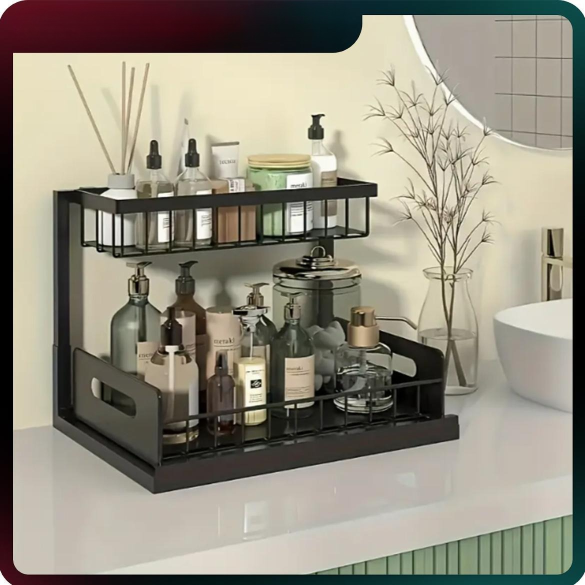 Organizador de Armário Desliza - Home Bathroom Organizer avaliação e preço