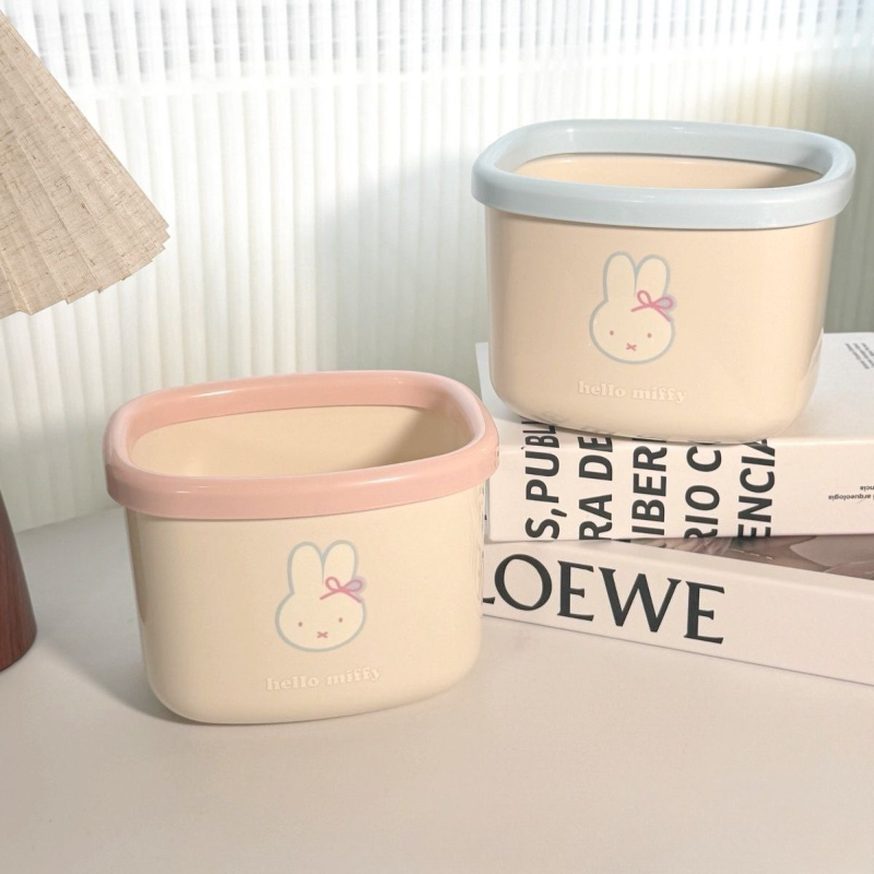 Lixeira de mesa Kawaii Miffy,  - Home Edit Bathroom Storage avaliação e preço