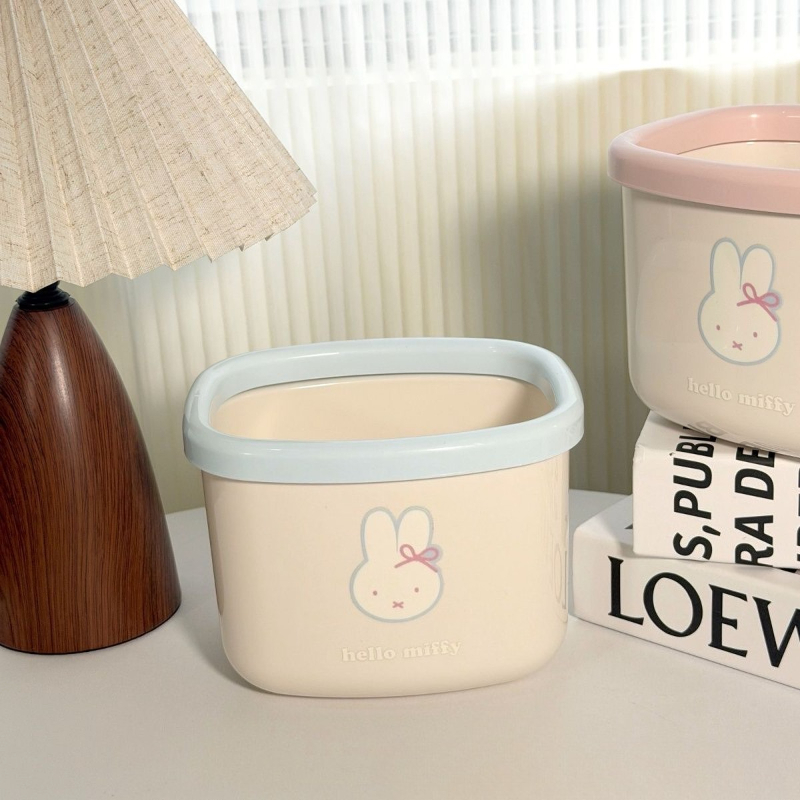 Lixeira de mesa Kawaii Miffy,  - Home Edit Bathroom Storage avaliação e preço