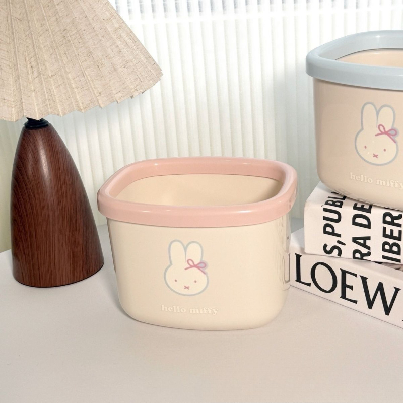 Lixeira de mesa Kawaii Miffy,  - Home Edit Bathroom Storage avaliação e preço